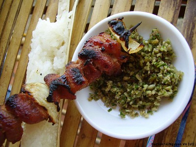 Cơm Lam, Gà Sa Lửa Cơm Lam, Gà Sa Lửa