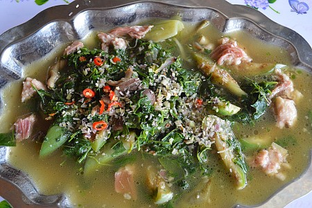 Cà đắng lá mì – món ăn độc đáo của người Tây Nguyên