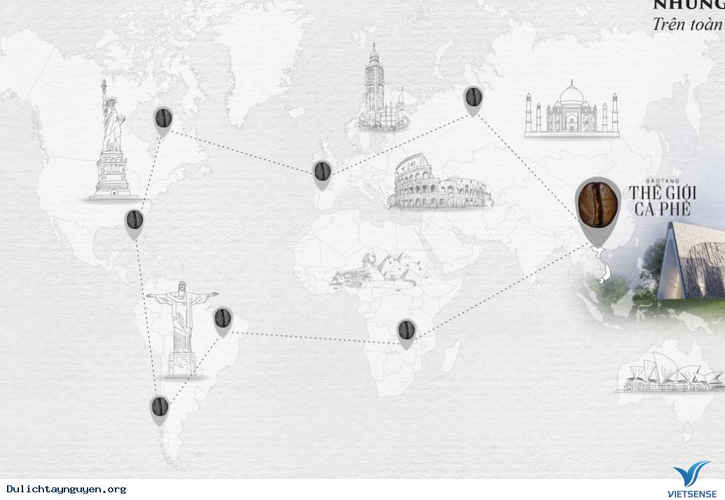 Bảo tàng thế giới Cà Phê tây nguyên - Ảnh 1 Bảo tàng thế giới Cà Phê tây nguyên - Ảnh 1