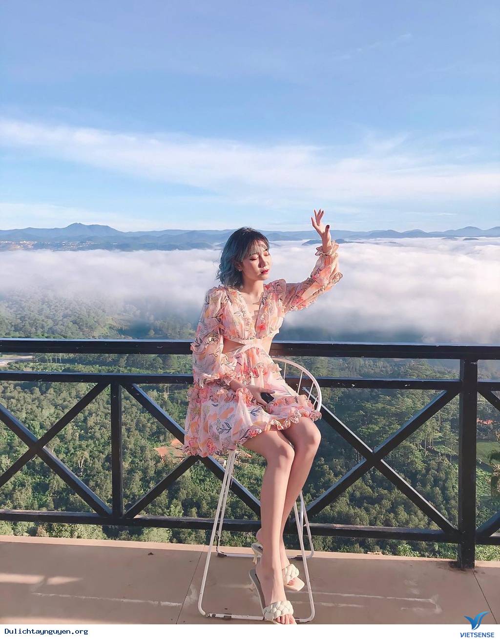 Săn mây ở đồi chè Cầu Đất - Ảnh 4