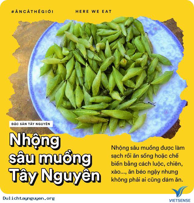 Thưởng thức món ăn kinh dị sâu Mương - Ảnh 1