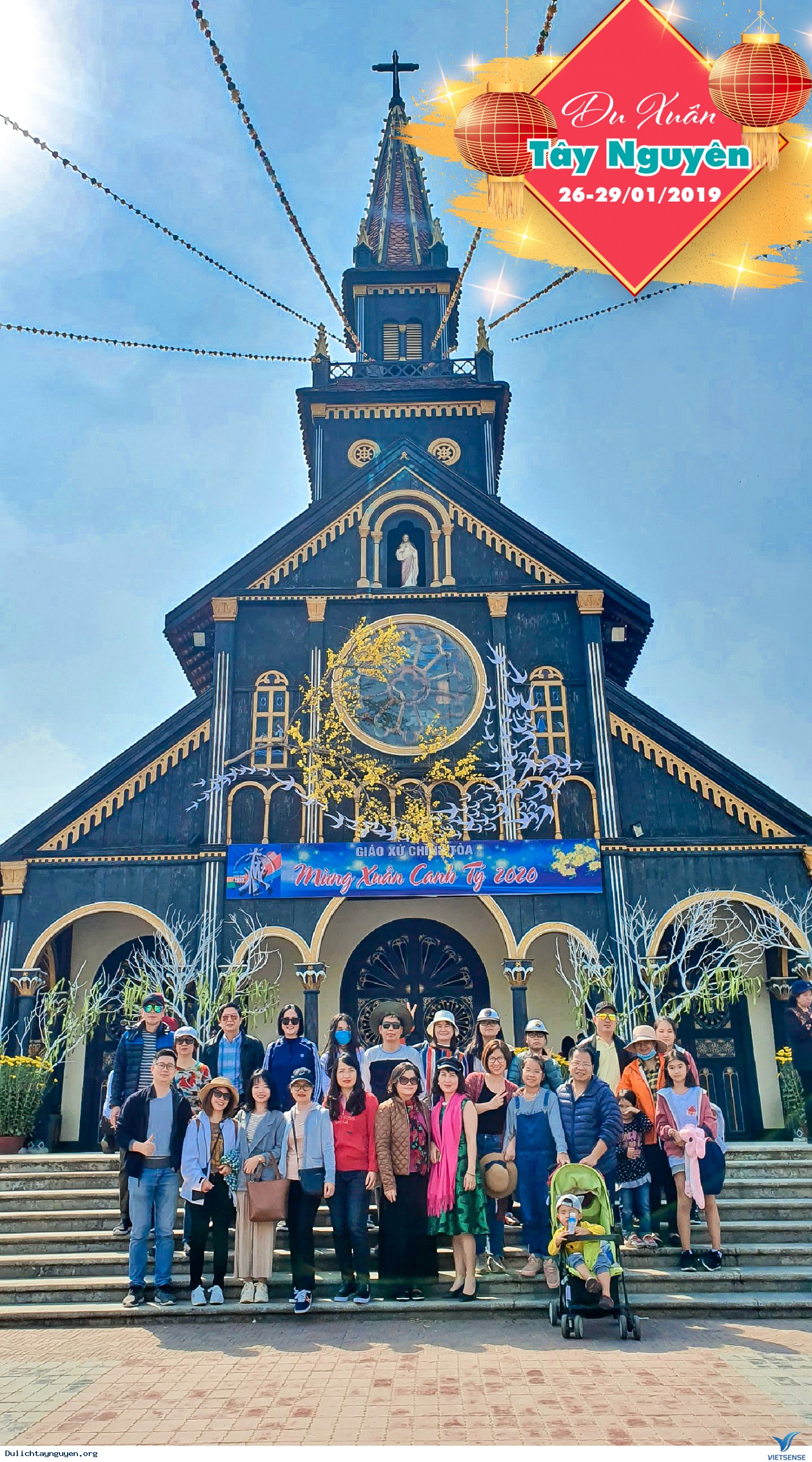 Hình ảnh đoàn khách Du Xuân Tây Nguyên - Ảnh 3 Hình ảnh đoàn khách Du Xuân Tây Nguyên - Ảnh 3