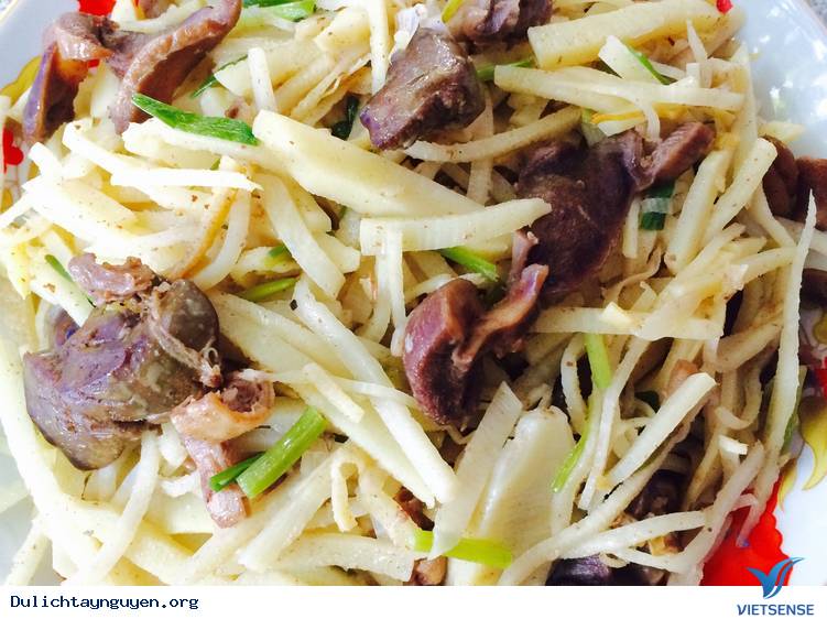 Măng nướng xào vếch bò Đắk Lắk Măng nướng xào vếch bò Đắk Lắk