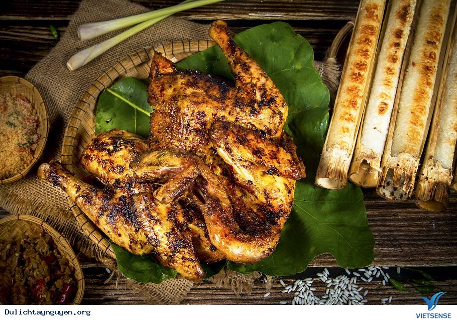 Gà nướng bản Đôn Gà nướng bản Đôn